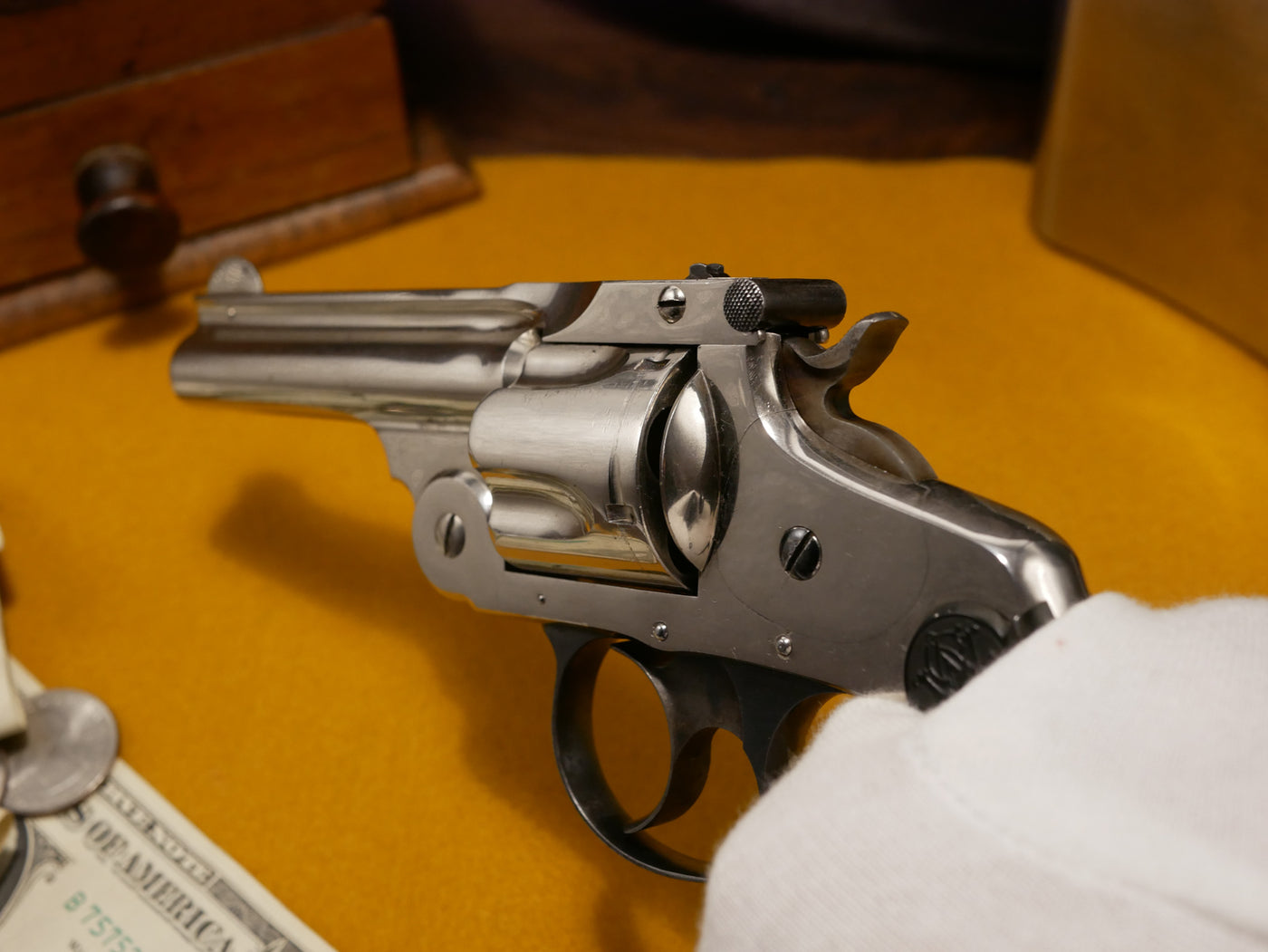 Smith & Wesson Top break 38 double action fourth model revolver