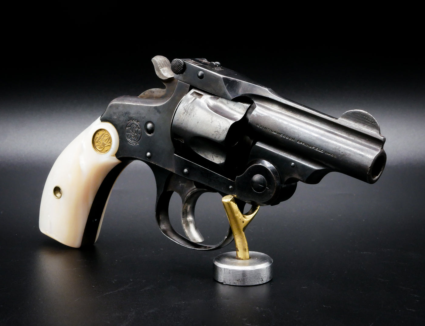 Somptueux et rare Smith & Wesson .32 DA Top Break