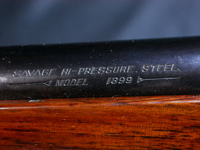 Splendide Savage Model 1899 Hi-Pressure Steel Cal 30-30 de 1916