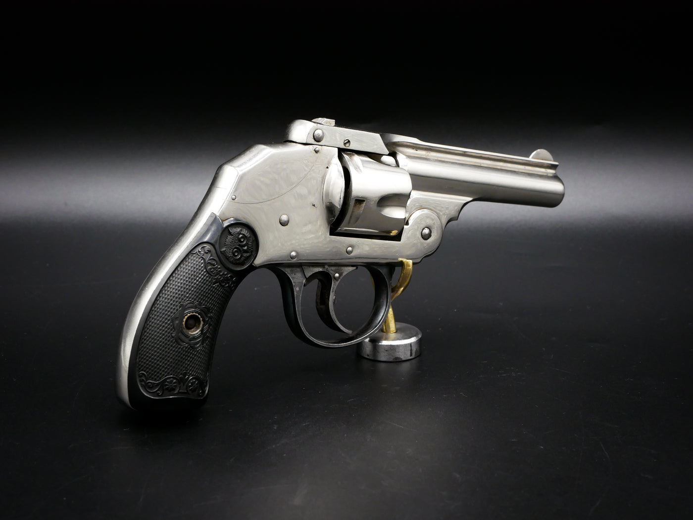 Superbe Iver Johnson First Model First Variation Safety Automatic calibre 32 Short S&W