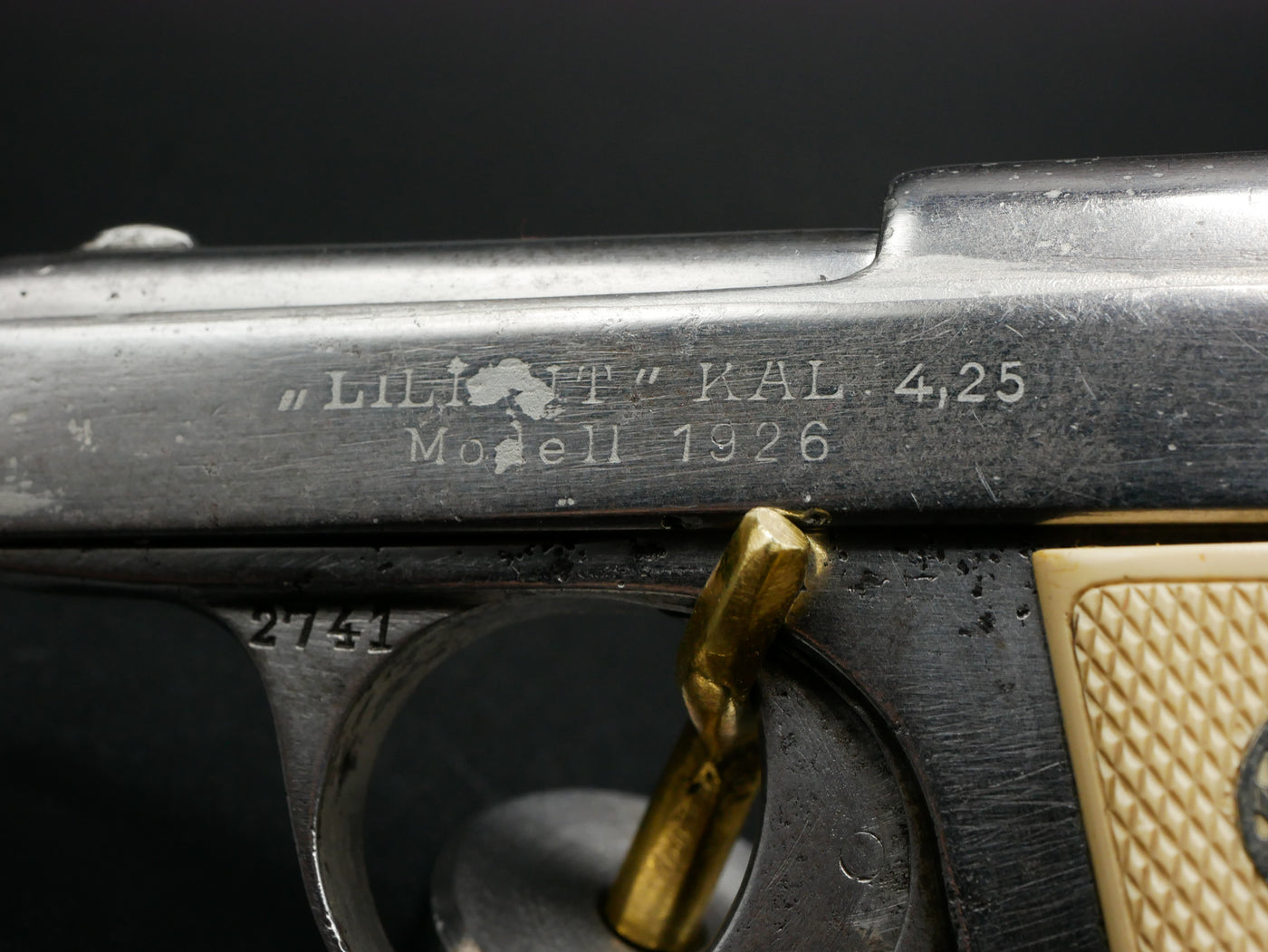 Rare Liliput modèle 1926 calibre 4,25mm en très bon état.