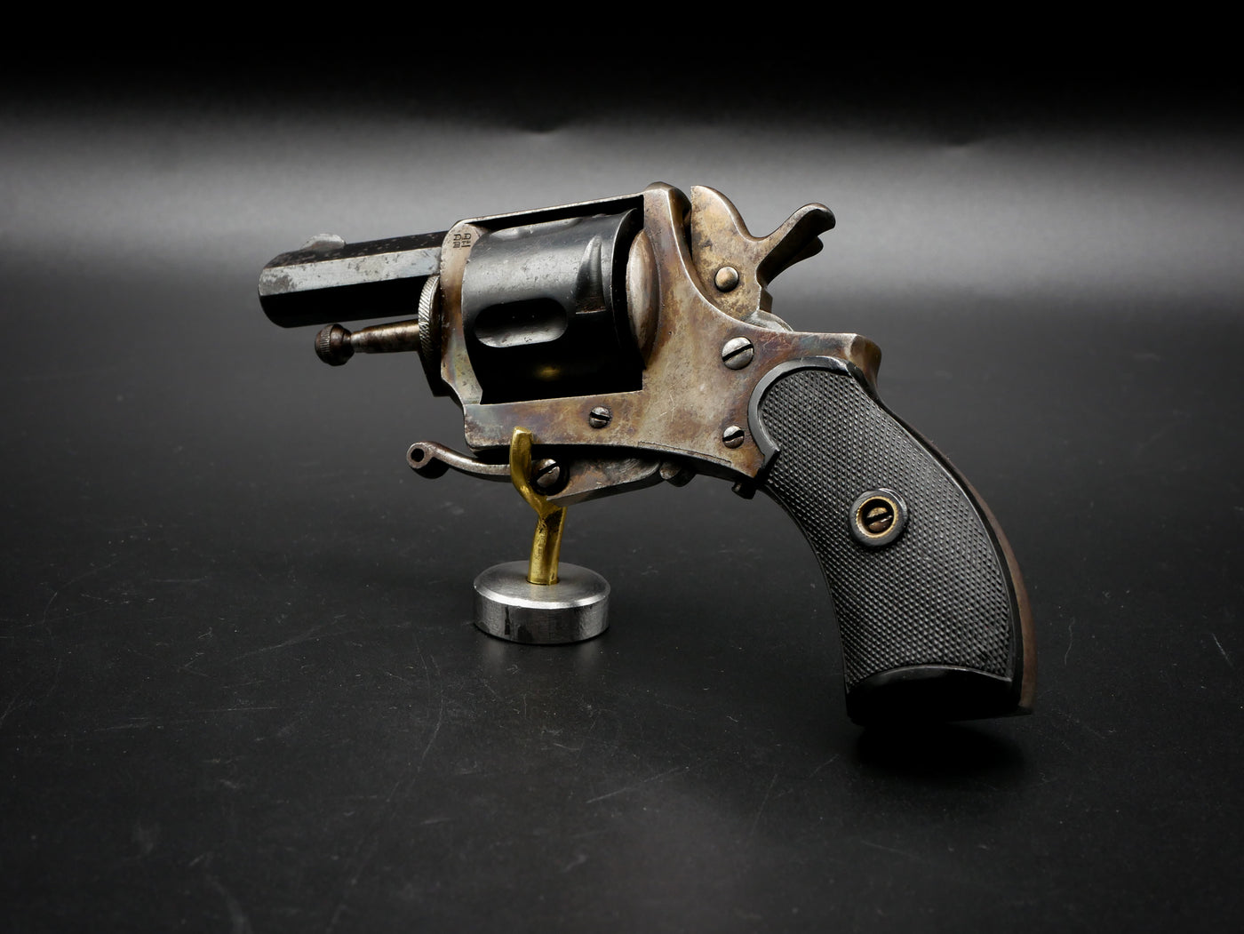 Magnifique Revolver Type Bulldog Jaspé Dieudonné Debouxthay cal 320