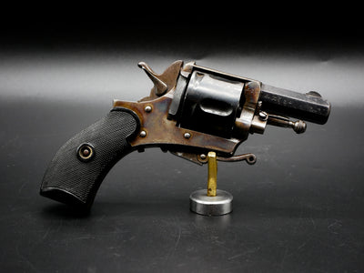 Magnifique Revolver Type Bulldog Jaspé Dieudonné Debouxthay cal 320