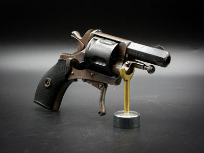 Magnifique Revolver Type Bulldog Jaspé Dieudonné Debouxthay cal 320