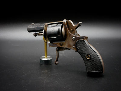 Magnifique Revolver Type Bulldog Jaspé Dieudonné Debouxthay cal 320